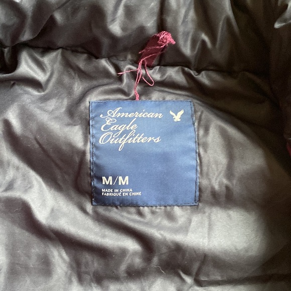 American Eagle - Medium - Fur hooded vest - Picture 3 of 3